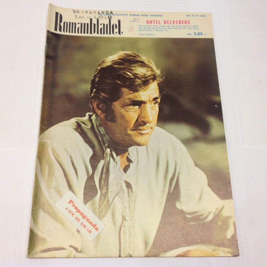 ROMANBLADET magazine side cover Issue 78   1965