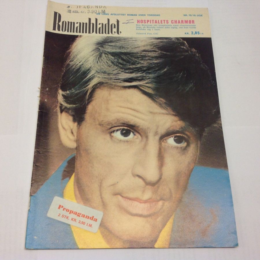 ROMANBLADET magazine side cover Issue 79   1965