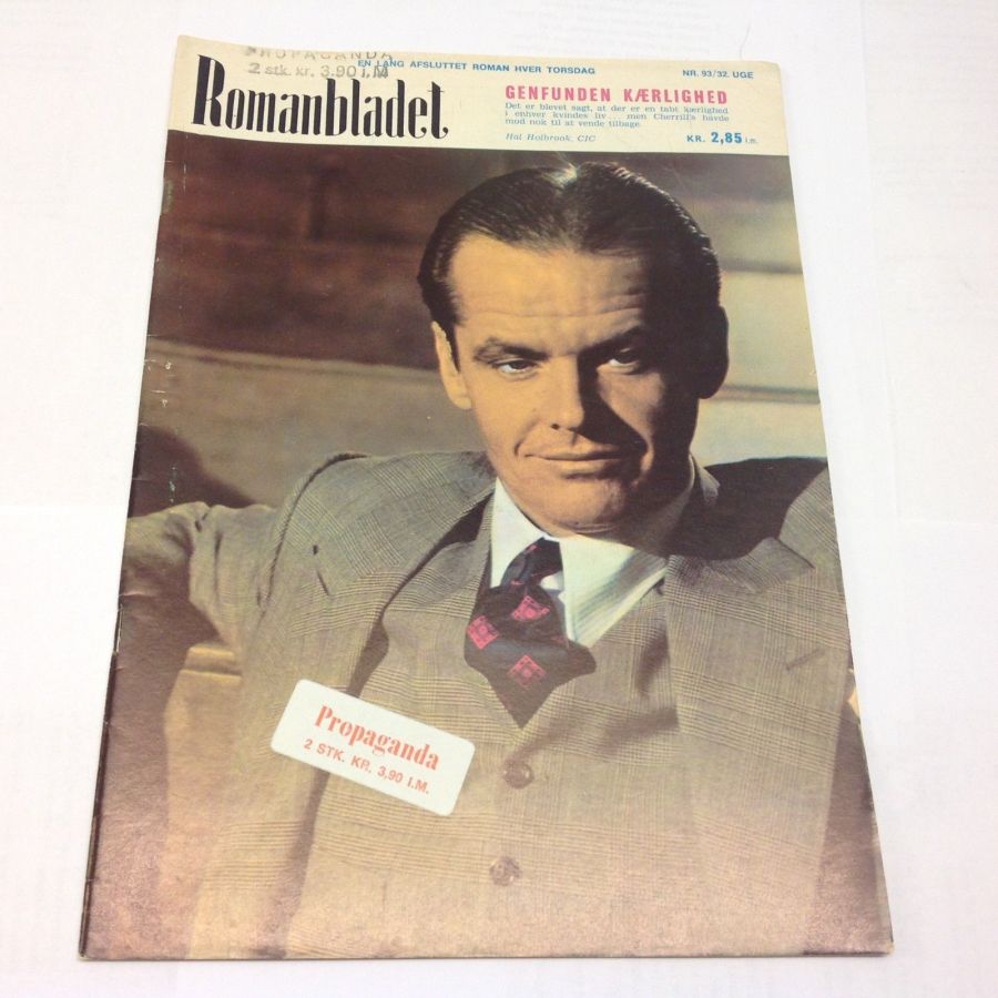 ROMANBLADET magazine side cover Issue 93   1966