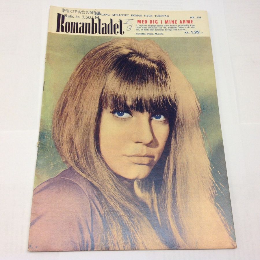 ROMANBLADET magazine side cover Issue 356   1970