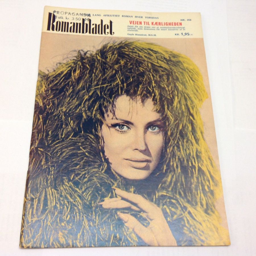 ROMANBLADET magazine side cover Issue 358   1970
