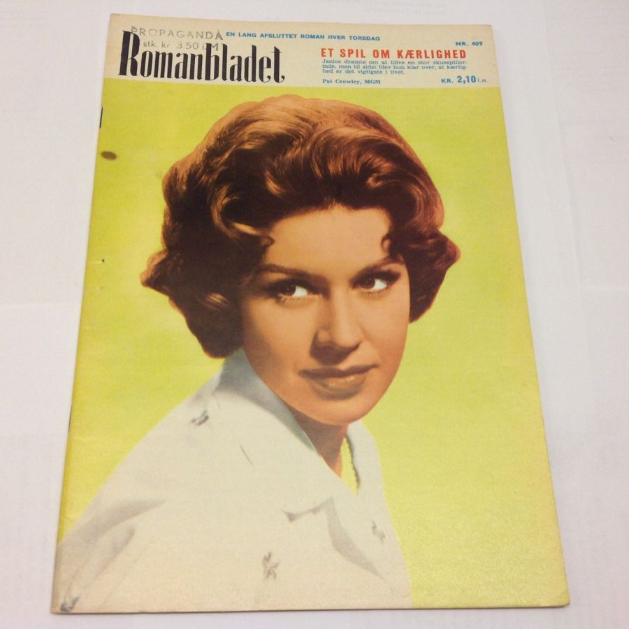 ROMANBLADET magazine side cover Issue 409   1972