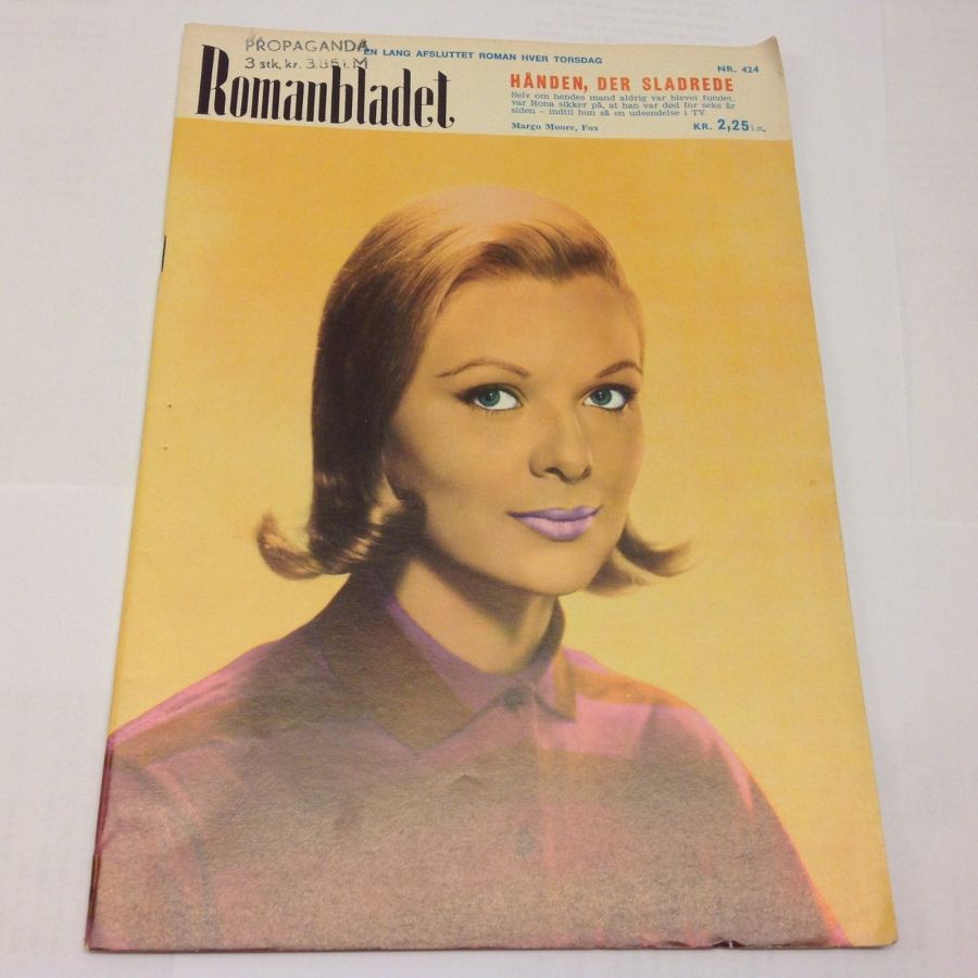 ROMANBLADET magazine side cover Issue 424   1972
