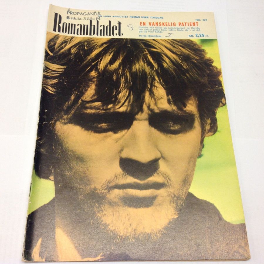 ROMANBLADET magazine side cover Issue 429   1972