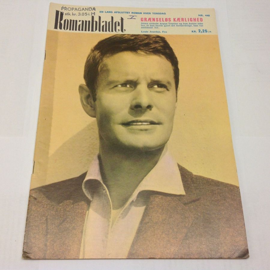 ROMANBLADET magazine side cover Issue 440   1972