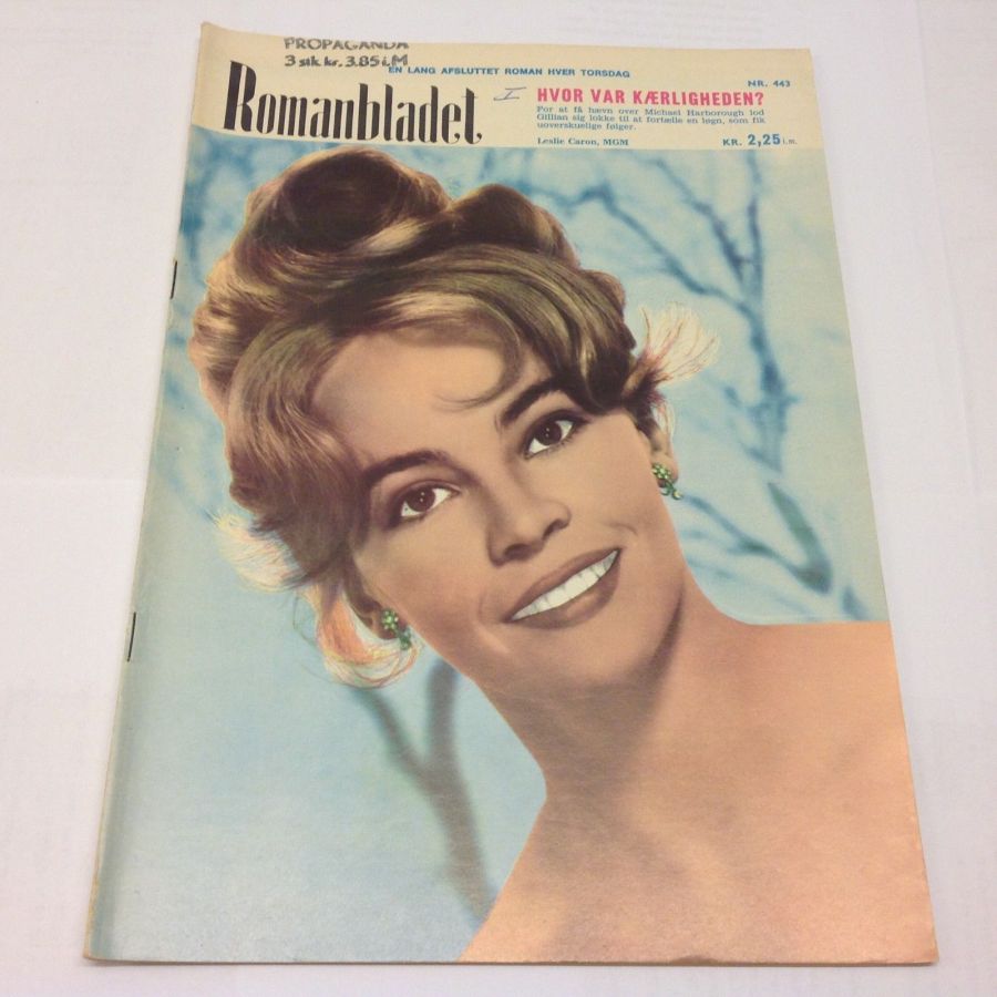 ROMANBLADET magazine side cover Issue 443   1972