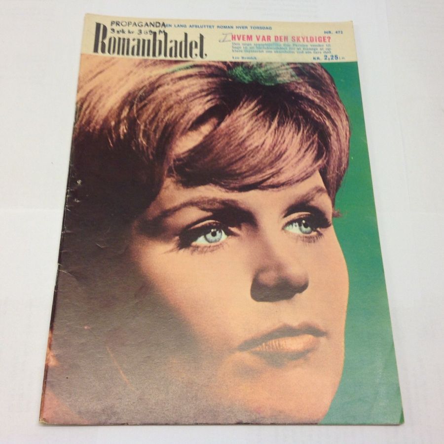 ROMANBLADET magazine side cover Issue 472   1973