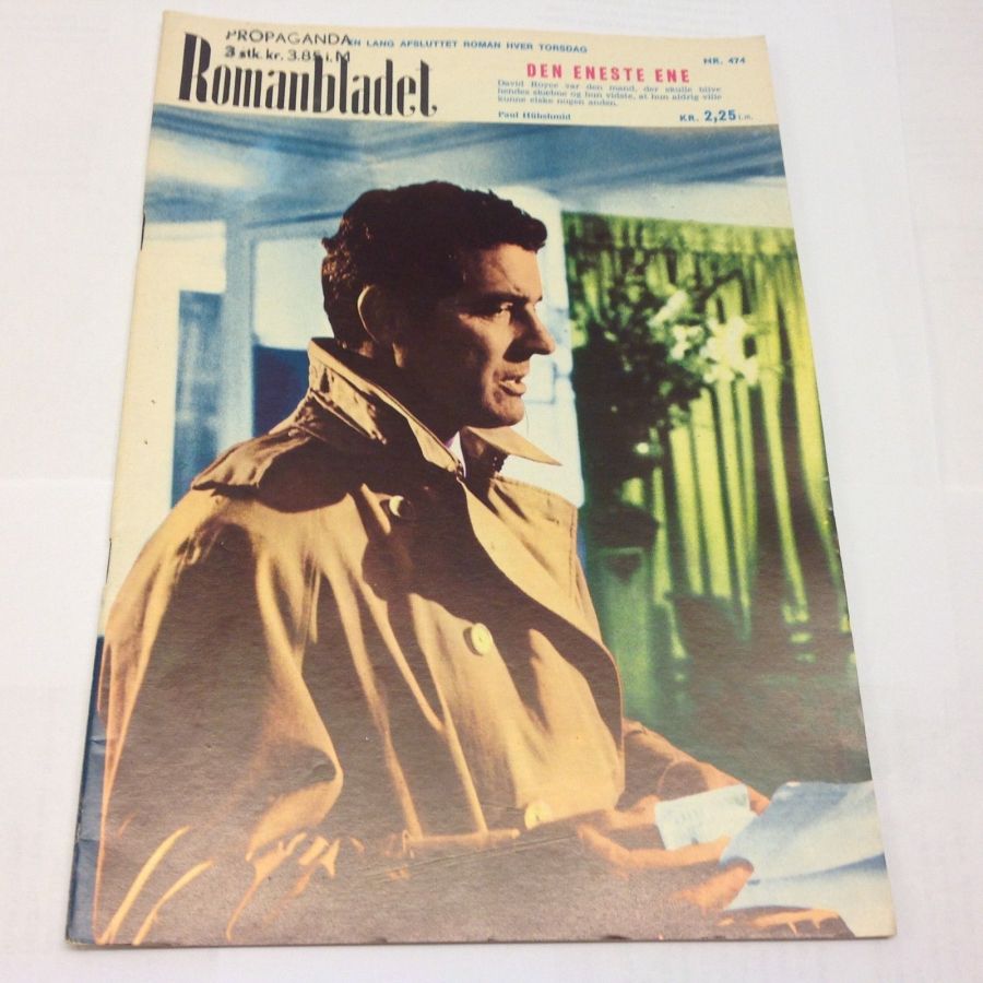 ROMANBLADET magazine side cover Issue 474   1973