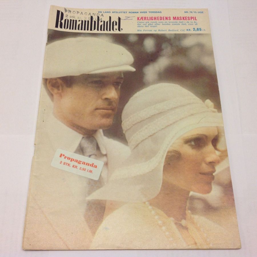 ROMANBLADET magazine side cover Issue 76   1975
