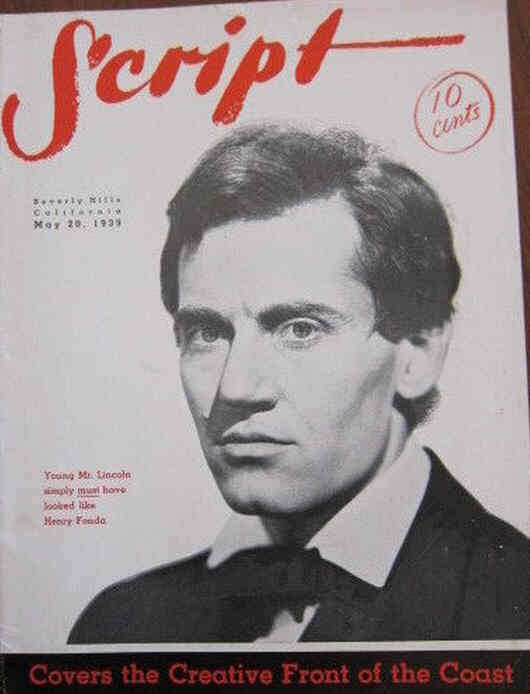 ROB WAGNERS SCRIPT magazine side cover 30 May 1939
