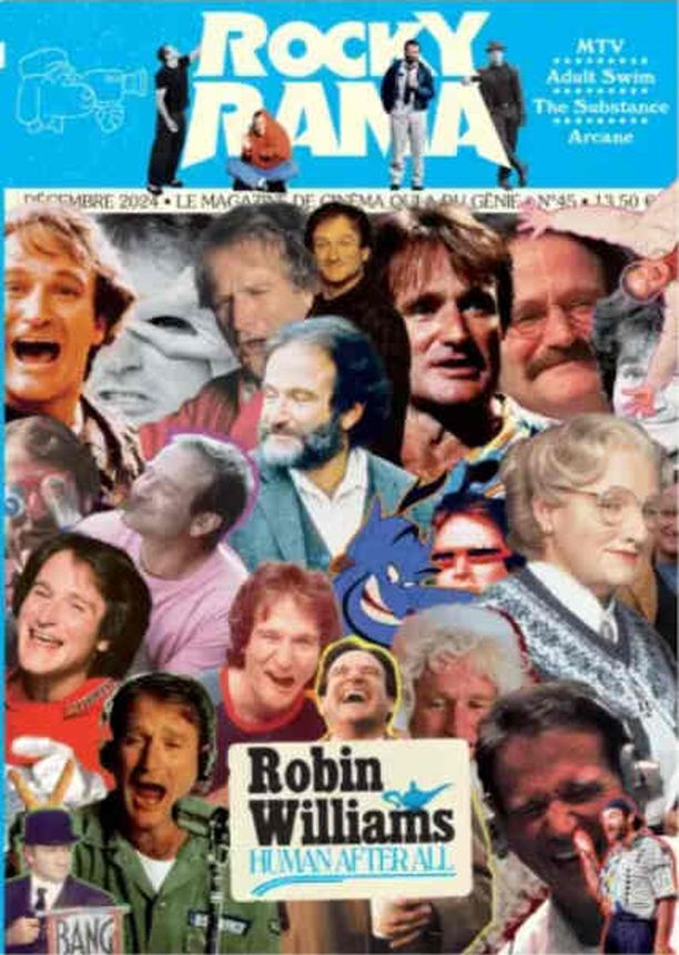 ROCKY RAMA magazine side cover Issue 45  December 2024