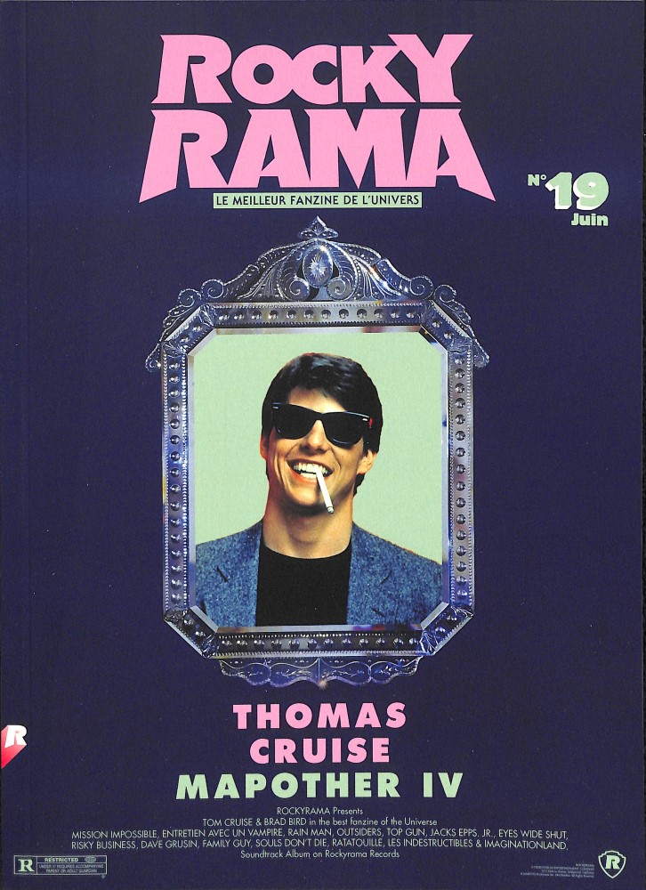 ROCKY RAMA magazine side cover Issue 19  June 2018