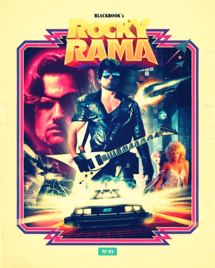 ROCKY RAMA magazine side cover Issue 1  2012