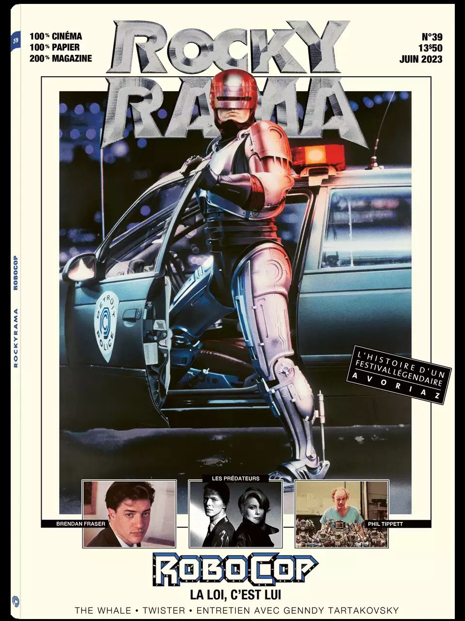 ROCKY RAMA magazine side cover Issue 39  June 2023