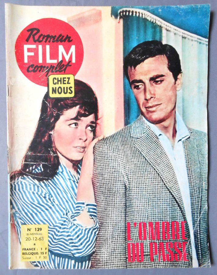 CHEZ NOUS ROMAN-FILM COMPLET magazine side cover Issue 139 20 December 1963