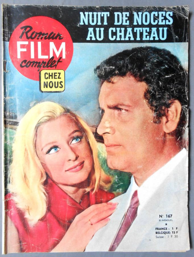 CHEZ NOUS ROMAN-FILM COMPLET magazine side cover Issue 167 15 January 1965