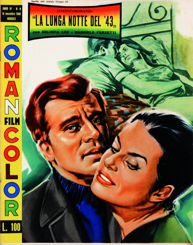 ROMAN FILM COLOR (It) magazine side cover Issue 9 15 November 1960