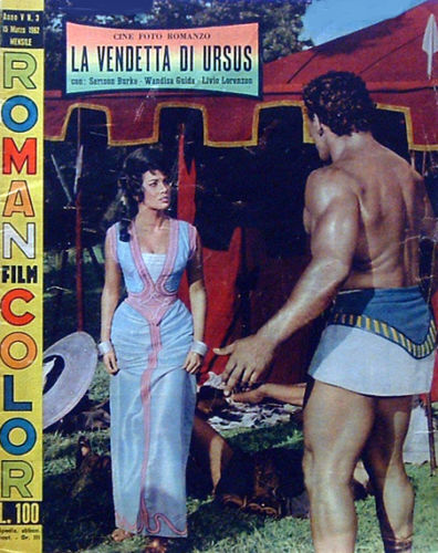 ROMAN FILM COLOR (It) magazine side cover Issue 3 15 March 1962
