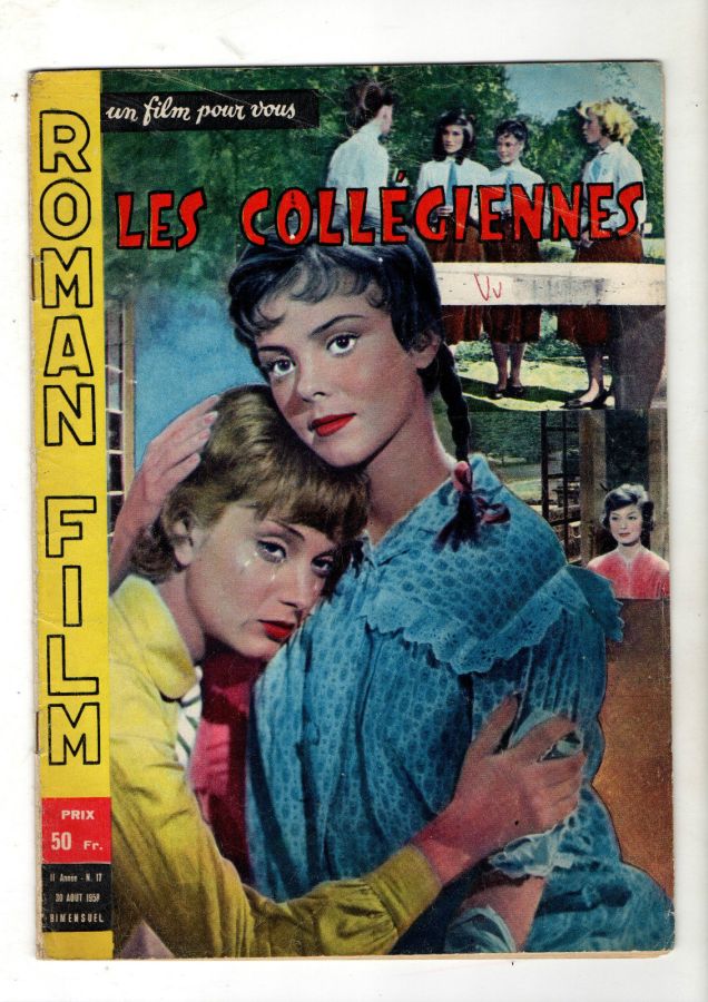 ROMAN FILM UN FILM POUR VOUS magazine side cover Issue 17 30 August 1958