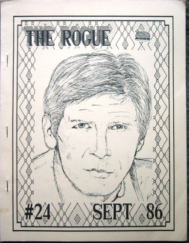 ROGUE | THE magazine side cover Issue 24 September 1986