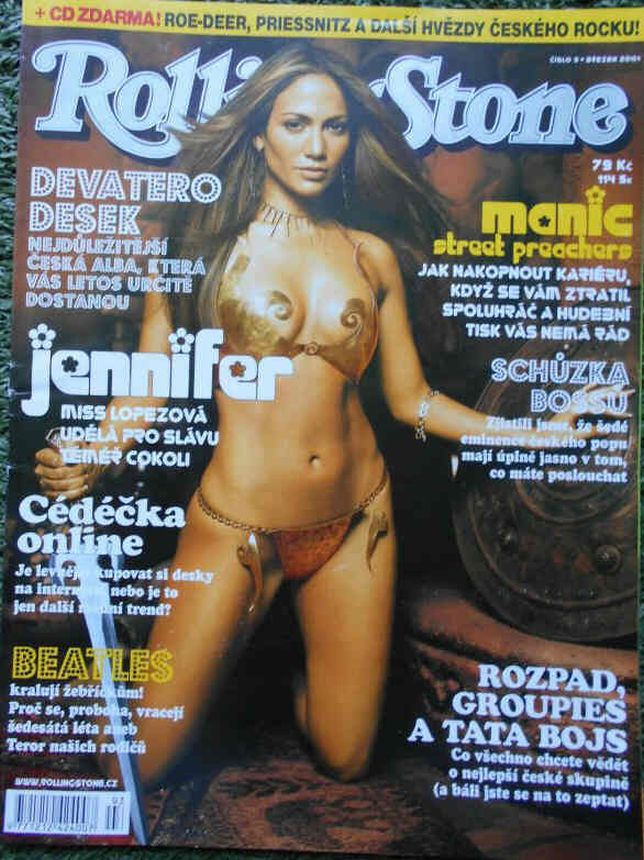 ROLLING STONE (CZ) magazine side cover  March 2001