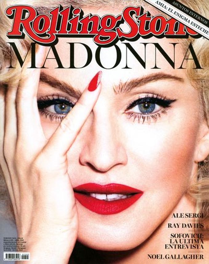 ROLLING STONE ARGENTINA magazine side cover  April 2015
