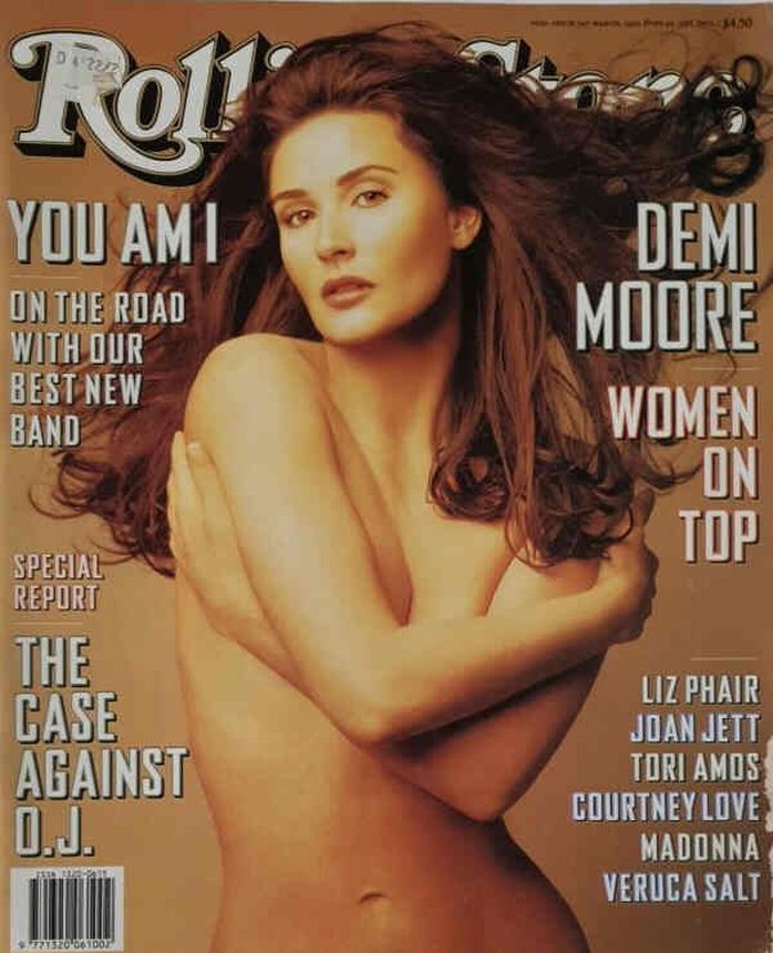 ROLLING STONE (AU) magazine side cover Issue 507  March 1995