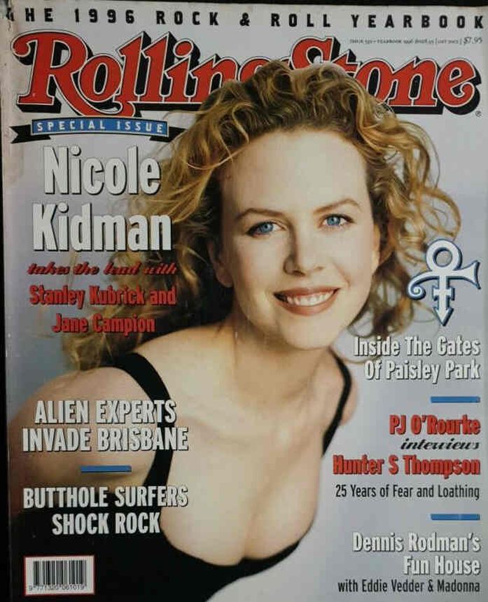 ROLLING STONE (AU) magazine side cover Issue 530  Yearbook   1996