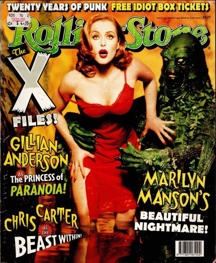 ROLLING STONE (AU) magazine side cover Issue 533  March 1997