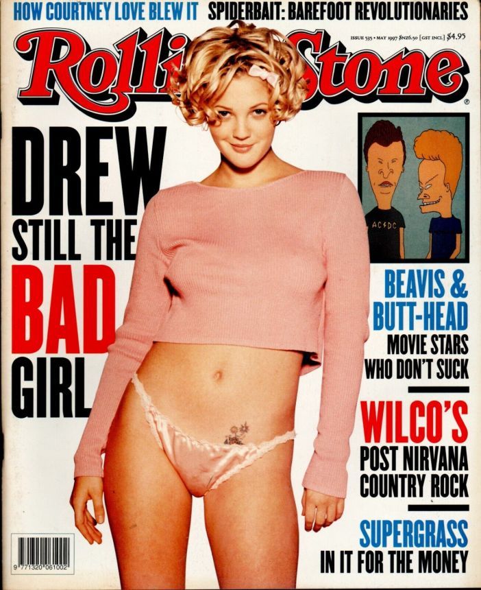ROLLING STONE (AU) magazine side cover Issue 535  May 1997