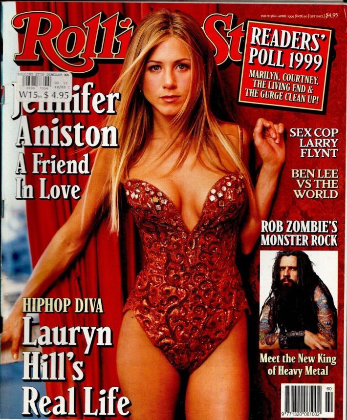 ROLLING STONE (AU) magazine side cover Issue 560  April 1999