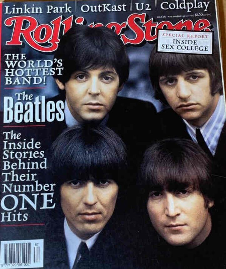 ROLLING STONE (AU) magazine side cover Issue 587  May 2001