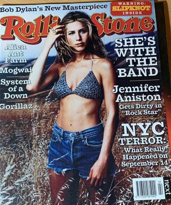 ROLLING STONE (AU) magazine side cover Issue 594  December 2001