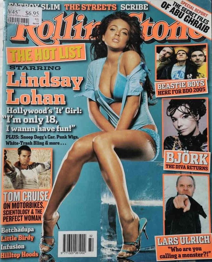 ROLLING STONE (AU) magazine side cover Issue 632  November 2004