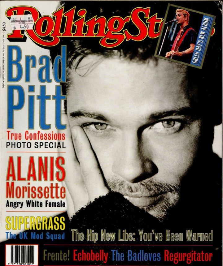 ROLLING STONE (AU) magazine side cover Issue 516  December 1995
