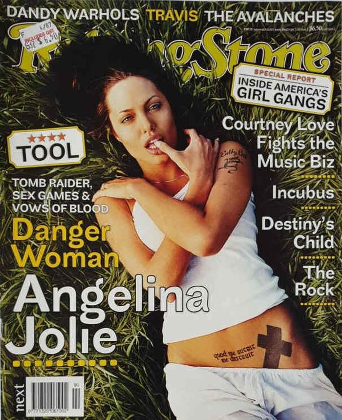 ROLLING STONE (AU) magazine side cover Issue 590  August 2001