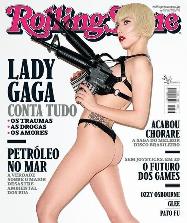 ROLLING STONE (BR) magazine side cover  July 2010