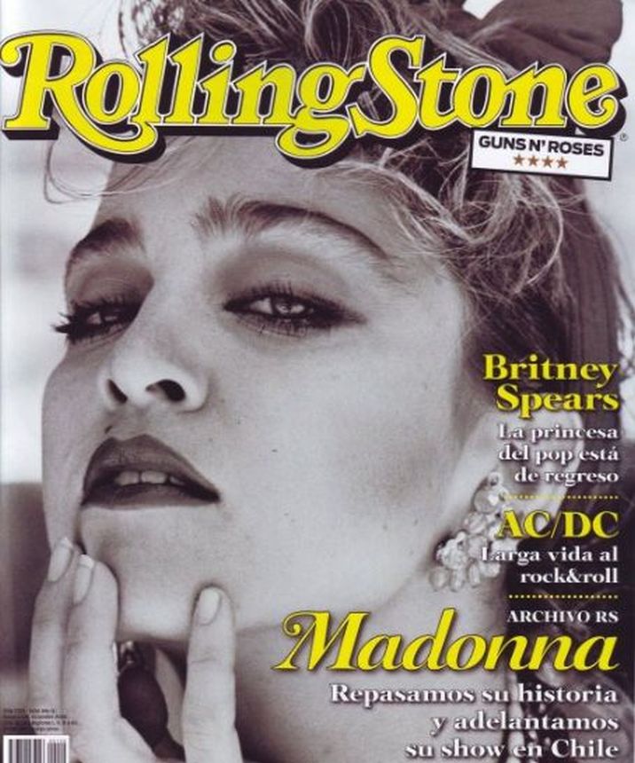 ROLLING STONE CHILE magazine side cover  December 2008
