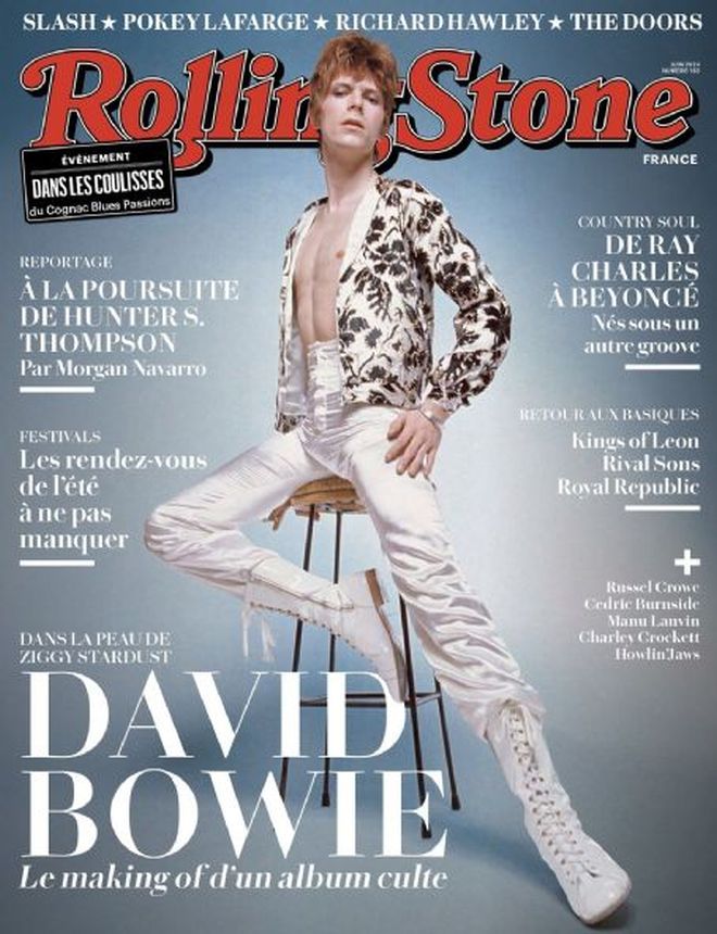 ROLLING STONE (FR) magazine side cover  June 2024