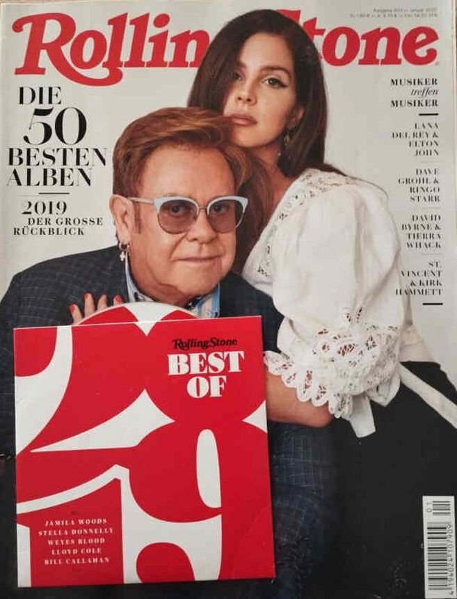 ROLLING STONE (DE) magazine side cover Issue 303  January 2020