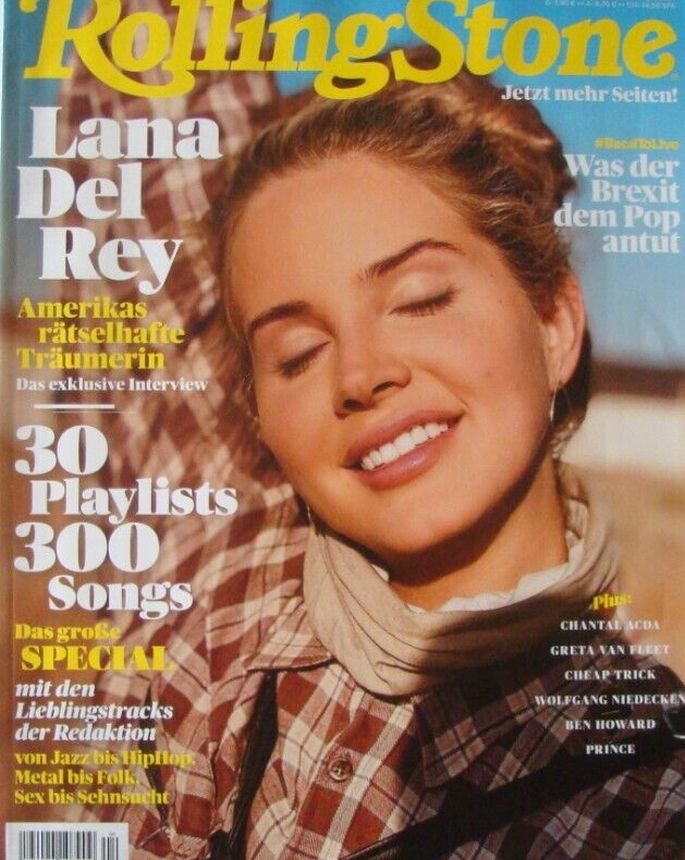 ROLLING STONE (DE) magazine side cover  April 2021