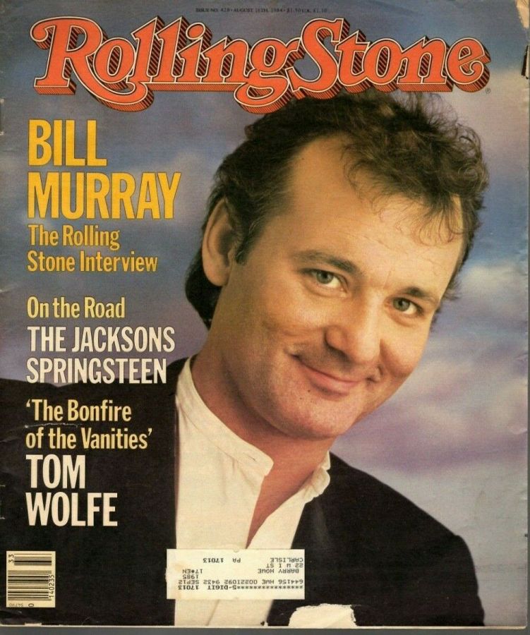 ROLLING STONE magazine side cover Issue 428 16 August 1984