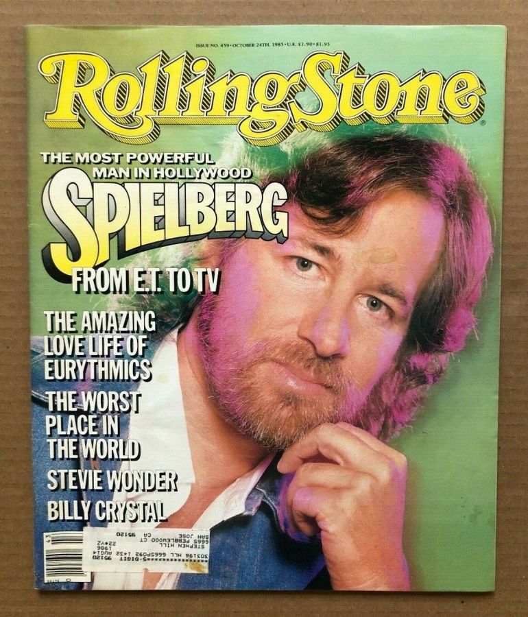 ROLLING STONE magazine side cover Issue 459 24 October 1985