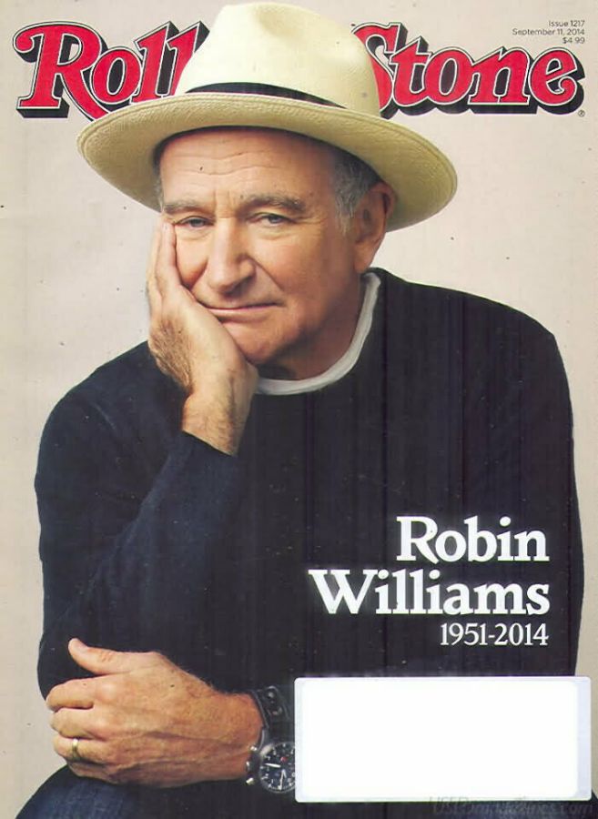 ROLLING STONE magazine side cover Issue 1217 11 September 2014