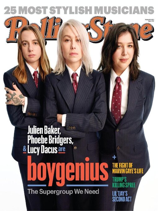 ROLLING STONE magazine side cover February 2023