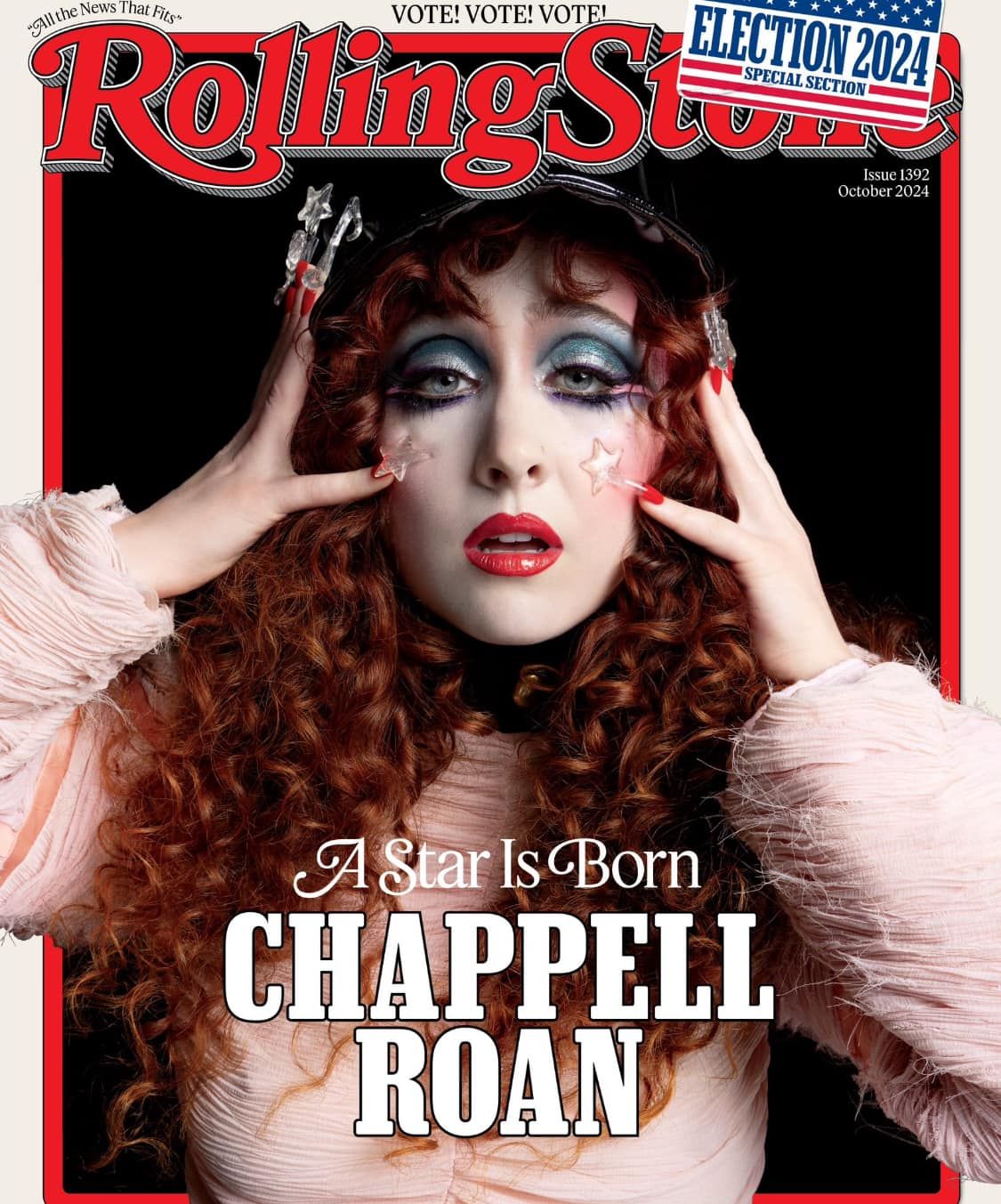ROLLING STONE magazine side cover Issue 1392  October 2024