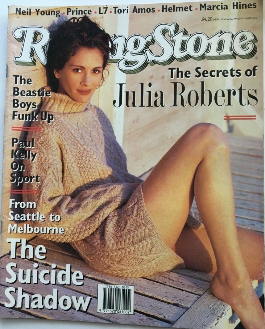 ROLLING STONE (AU) magazine side cover Issue 501  October 1994