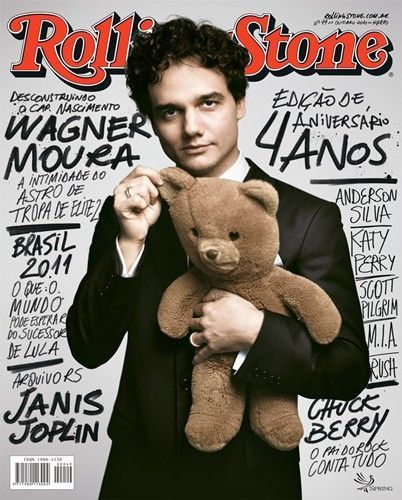 ROLLING STONE (BR) magazine side cover  October 2010