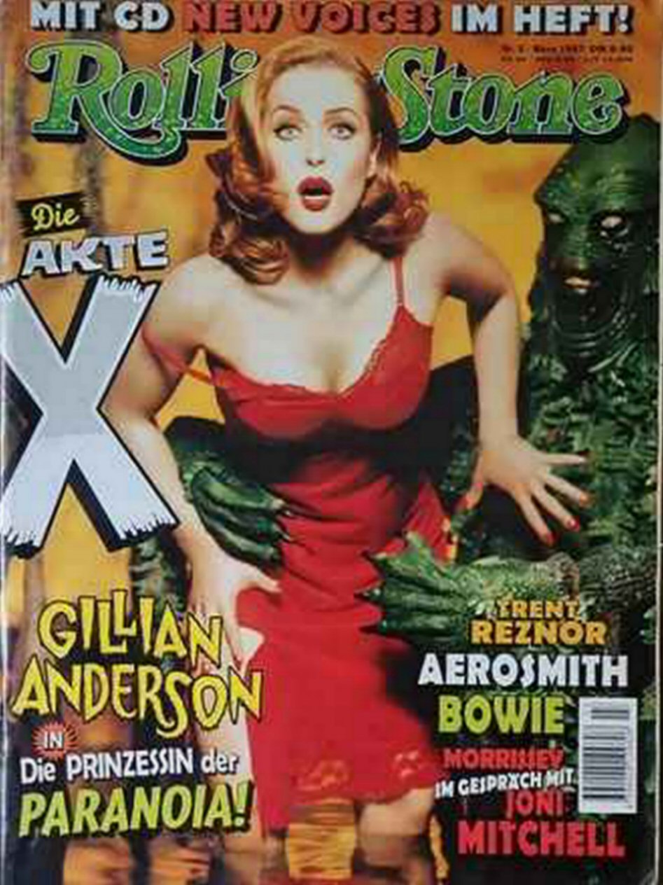 ROLLING STONE (DE) magazine side cover Issue 3  March 1997