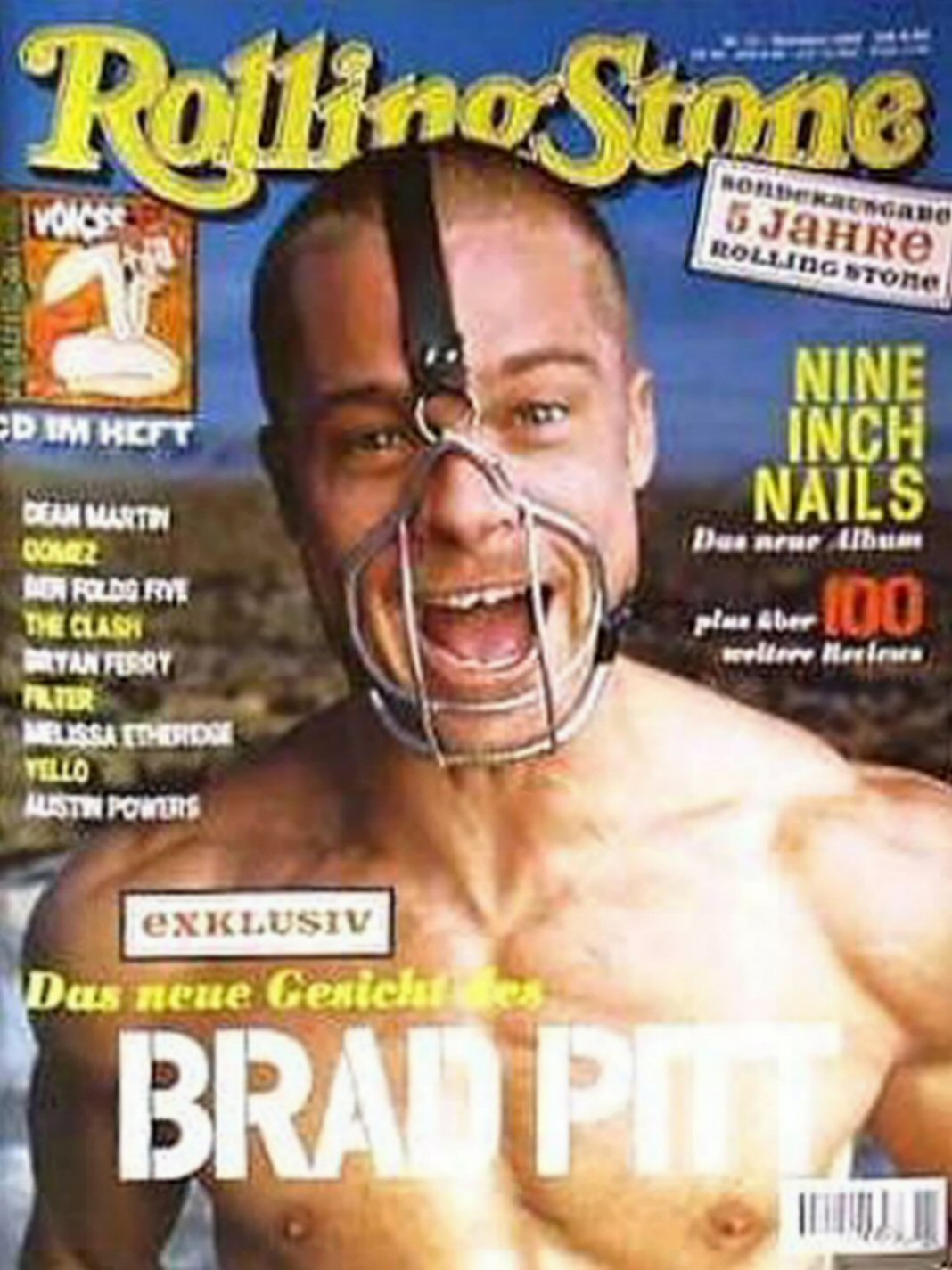 ROLLING STONE (DE) magazine side cover  November 1999